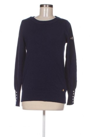 Дамски пуловер Tom Tailor, Размер S, Цвят Син, Цена 17,63 лв.