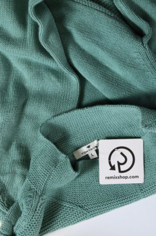 Γυναικείο πουλόβερ Tom Tailor, Μέγεθος L, Χρώμα Πράσινο, Τιμή 12,43 €