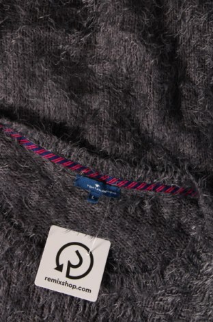 Дамски пуловер Tom Tailor, Размер L, Цвят Сив, Цена 20,09 лв.
