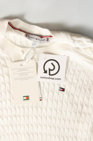 Γυναικείο πουλόβερ Tommy Hilfiger, Μέγεθος S, Χρώμα Λευκό, Τιμή 70,59 €