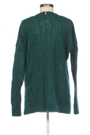 Дамски пуловер Tommy Hilfiger, Размер M, Цвят Зелен, Цена 109,00 лв.