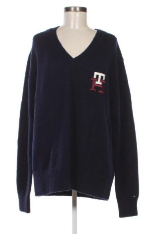 Γυναικείο πουλόβερ Tommy Hilfiger, Μέγεθος L, Χρώμα Μπλέ, Τιμή 96,26 €