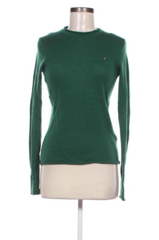 Γυναικείο πουλόβερ Tommy Hilfiger, Μέγεθος XS, Χρώμα Πράσινο, Τιμή 83,43 €
