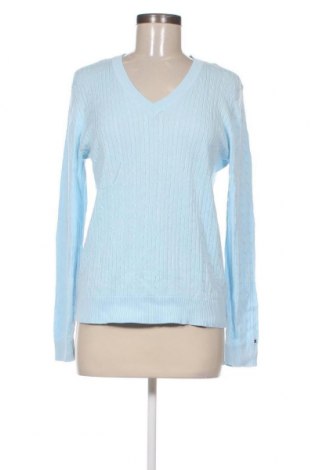 Γυναικείο πουλόβερ Tommy Hilfiger, Μέγεθος XL, Χρώμα Μπλέ, Τιμή 40,45 €