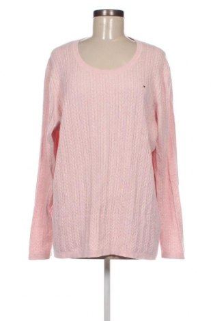 Дамски пуловер Tommy Hilfiger, Размер XXL, Цвят Розов, Цена 109,00 лв.