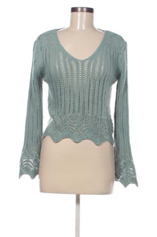 Дамски пуловер Trendyol, Размер L, Цвят Зелен, Цена 20,09 лв.