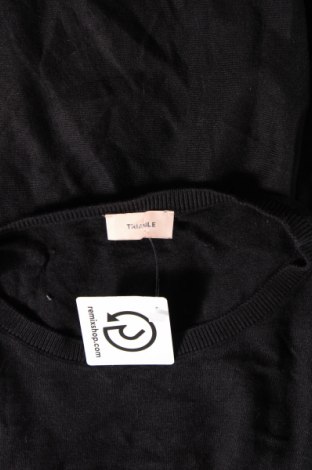 Дамски пуловер Triangle By s.Oliver, Размер XXL, Цвят Черен, Цена 22,55 лв.