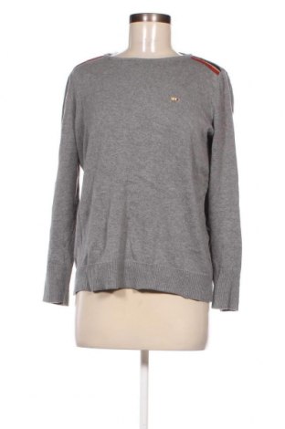 Дамски пуловер U.S. Polo Assn., Размер M, Цвят Сив, Цена 40,30 лв.