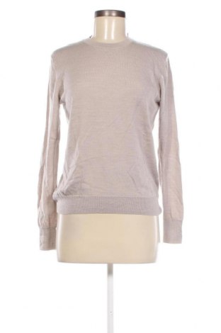 Дамски пуловер Uniqlo, Размер M, Цвят Бежов, Цена 22,55 лв.