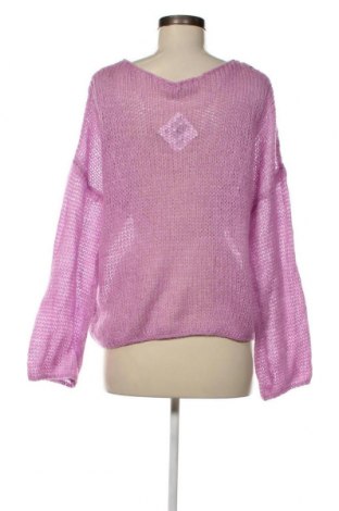 Дамски пуловер United Colors Of Benetton, Размер XL, Цвят Лилав, Цена 25,42 лв.