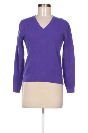 Дамски пуловер United Colors Of Benetton, Размер M, Цвят Син, Цена 21,32 лв.