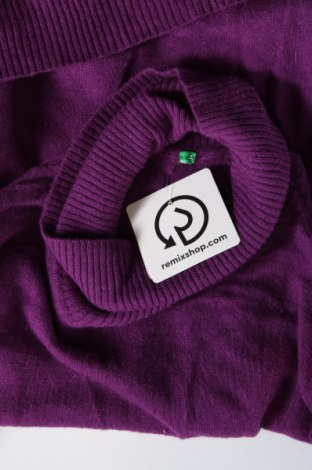 Дамски пуловер United Colors Of Benetton, Размер M, Цвят Лилав, Цена 41,00 лв.
