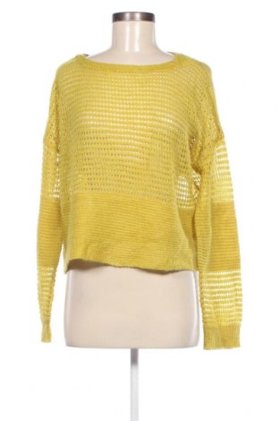 Дамски пуловер United Colors Of Benetton, Размер S, Цвят Жълт, Цена 18,86 лв.