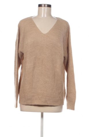 Дамски пуловер Up 2 Fashion, Размер XL, Цвят Бежов, Цена 17,11 лв.