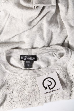 Дамски пуловер Up 2 Fashion, Размер L, Цвят Сив, Цена 14,21 лв.