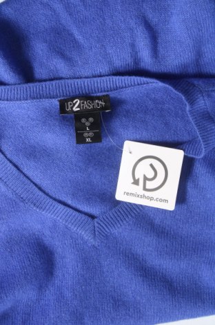 Дамски пуловер Up 2 Fashion, Размер L, Цвят Син, Цена 13,34 лв.
