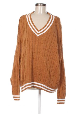 Дамски пуловер Urban Classics, Размер XXL, Цвят Кафяв, Цена 14,85 лв.