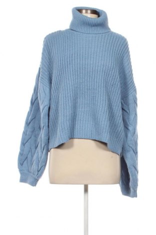 Дамски пуловер VILA, Размер L, Цвят Син, Цена 12,42 лв.