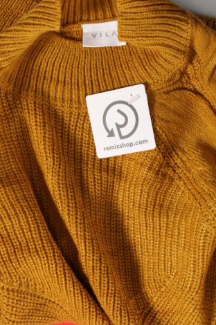 Дамски пуловер VILA, Размер M, Цвят Жълт, Цена 12,42 лв.