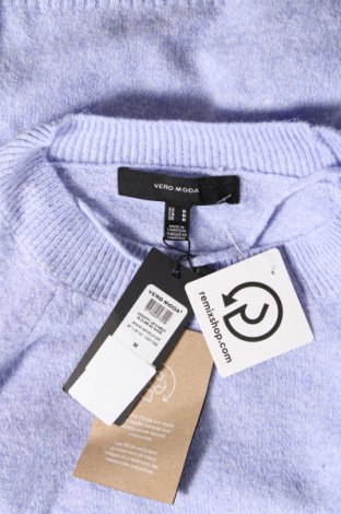 Γυναικείο πουλόβερ Vero Moda, Μέγεθος M, Χρώμα Μπλέ, Τιμή 16,49 €