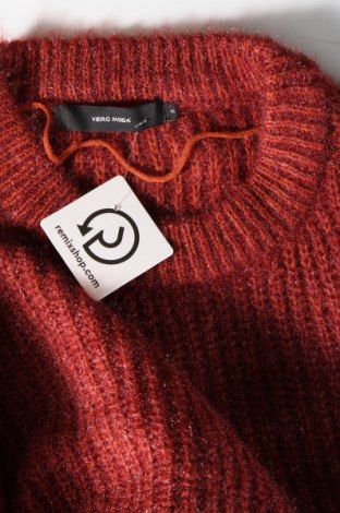 Дамски пуловер Vero Moda, Размер XL, Цвят Червен, Цена 15,12 лв.
