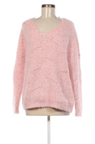 Дамски пуловер Vero Moda, Размер M, Цвят Розов, Цена 12,42 лв.