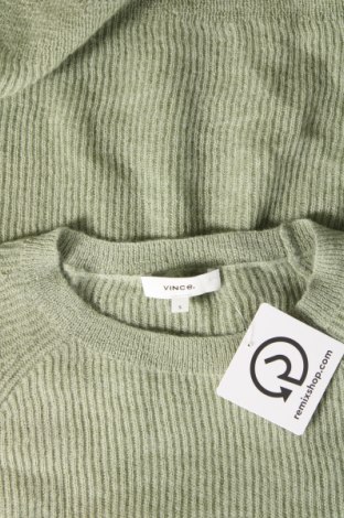 Дамски пуловер Vince, Размер S, Цвят Зелен, Цена 139,40 лв.