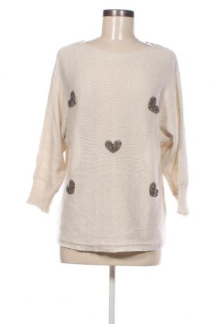 Дамски пуловер Viventy by Bernd Berger, Размер L, Цвят Бежов, Цена 15,08 лв.