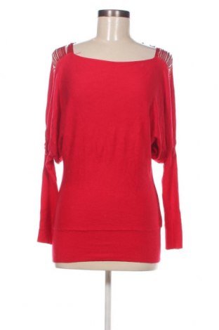 Дамски пуловер Voyelles, Размер M, Цвят Червен, Цена 12,47 лв.