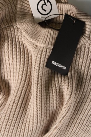 Дамски пуловер WRSTBHVR, Размер M, Цвят Бежов, Цена 140,00 лв.