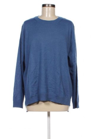 Дамски пуловер Walbusch, Размер XXL, Цвят Син, Цена 49,60 лв.