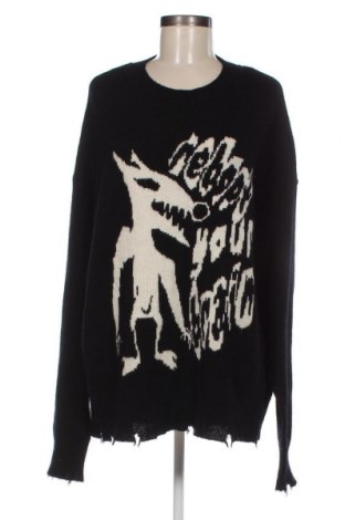 Γυναικείο πουλόβερ Weekday, Μέγεθος L, Χρώμα Μαύρο, Τιμή 11,69 €