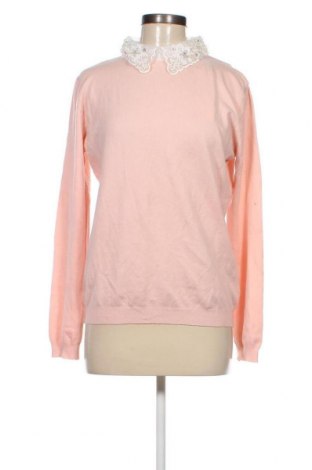 Дамски пуловер Wild Flower, Размер L, Цвят Розов, Цена 19,78 лв.