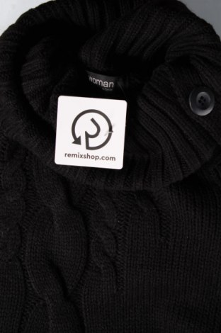 Дамски пуловер Woman By Tchibo, Размер S, Цвят Черен, Цена 14,21 лв.