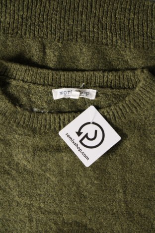 Дамски пуловер Workshop, Размер M, Цвят Зелен, Цена 20,09 лв.