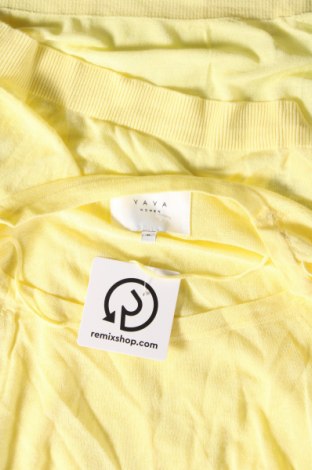 Γυναικείο πουλόβερ Yaya, Μέγεθος XL, Χρώμα Κίτρινο, Τιμή 17,26 €