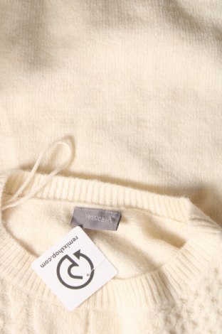 Дамски пуловер Yessica, Размер XL, Цвят Екрю, Цена 17,11 лв.