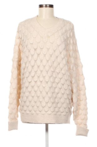 Дамски пуловер Zabaione, Размер M, Цвят Екрю, Цена 20,09 лв.