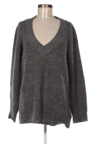 Дамски пуловер Zara, Размер L, Цвят Сив, Цена 14,58 лв.