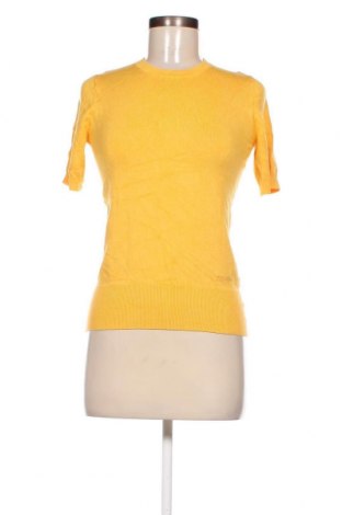 Дамски пуловер Zara, Размер S, Цвят Жълт, Цена 12,15 лв.