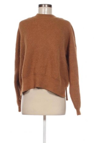 Дамски пуловер Zara, Размер S, Цвят Кафяв, Цена 13,23 лв.