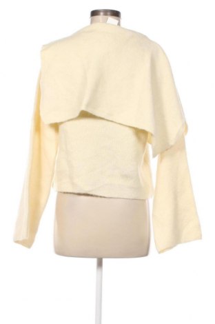 Дамски пуловер Zara, Размер S, Цвят Екрю, Цена 26,66 лв.