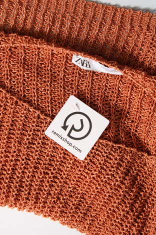 Γυναικείο πουλόβερ Zara, Μέγεθος S, Χρώμα Πορτοκαλί, Τιμή 7,68 €