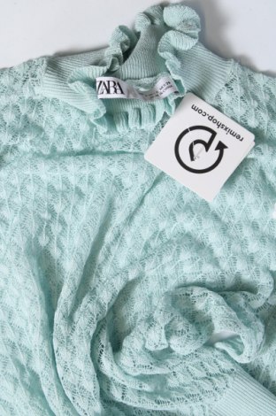 Damenpullover Zara, Größe S, Farbe Grün, Preis 7,47 €