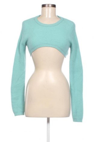 Дамски пуловер Zara, Размер M, Цвят Син, Цена 12,42 лв.