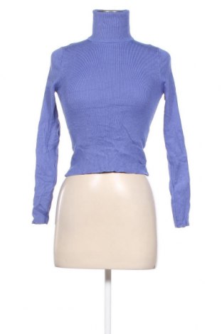 Дамски пуловер Zara, Размер S, Цвят Син, Цена 12,42 лв.