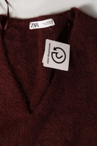 Damenpullover Zara, Größe M, Farbe Rot, Preis 8,64 €