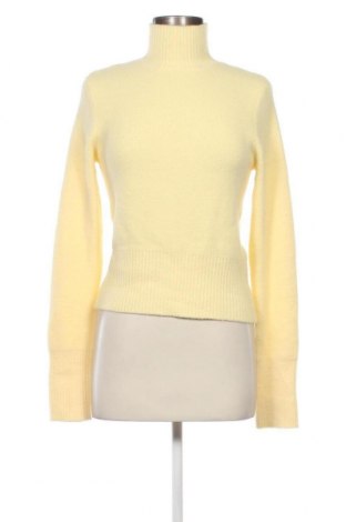 Дамски пуловер Zara, Размер M, Цвят Жълт, Цена 13,23 лв.