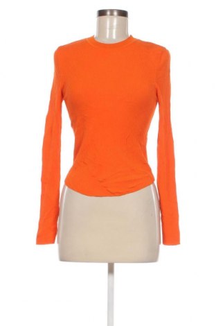 Дамски пуловер Zara, Размер M, Цвят Оранжев, Цена 14,04 лв.