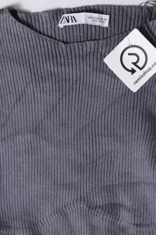 Γυναικείο πουλόβερ Zara, Μέγεθος L, Χρώμα Γκρί, Τιμή 13,81 €